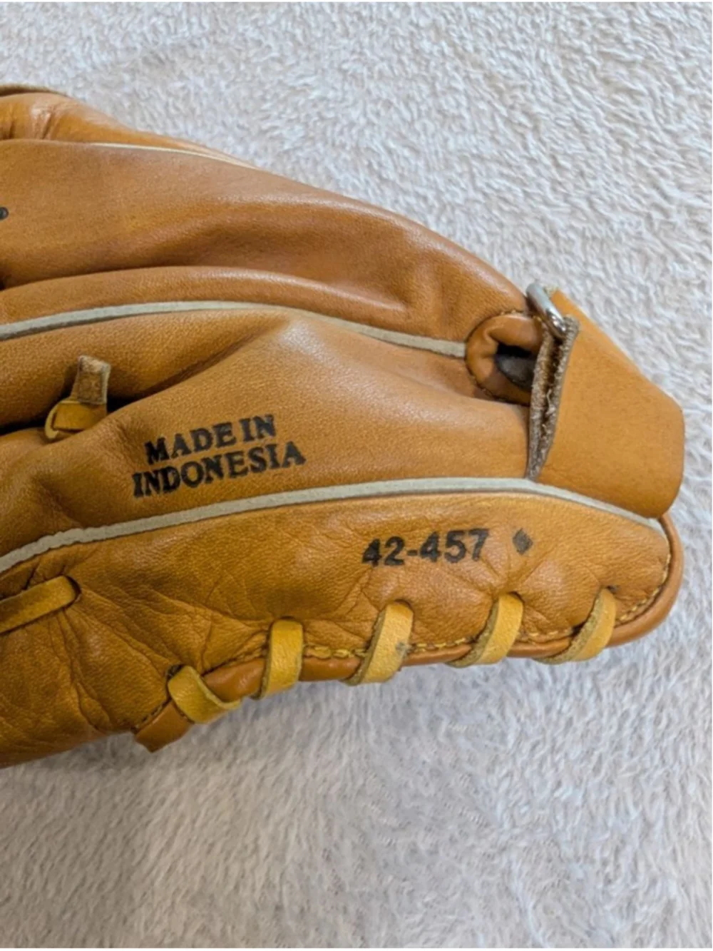Men's Spalding Baseball Glove Brown Top Grain Leather Competition Series
